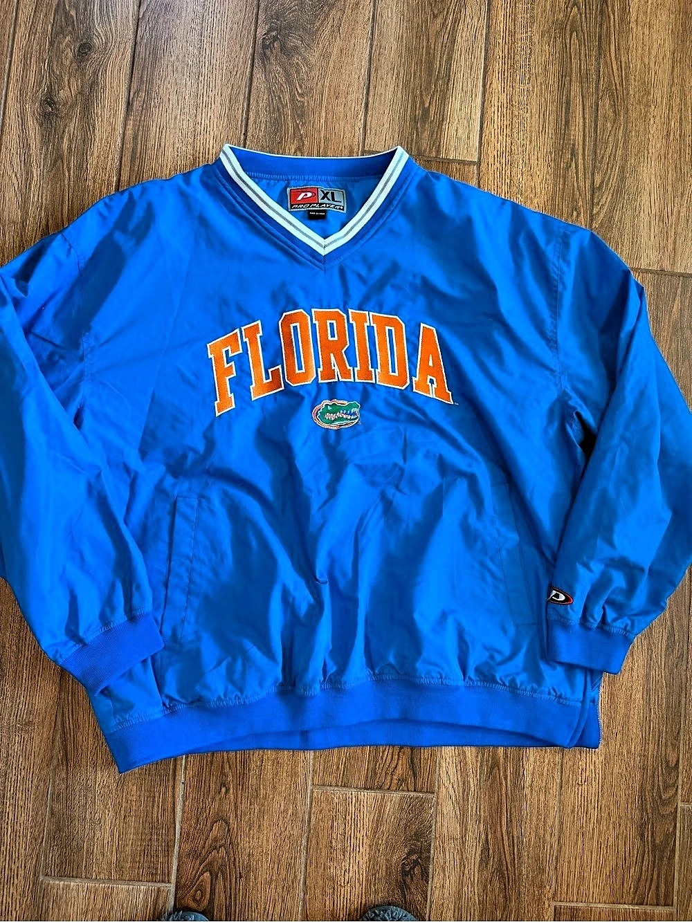 Vintage Pro Player Florida Gators Pullover Men's Blue & Orange XL